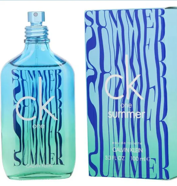 CK One Summer 2021 Unisex 3.4oz Edt Spray New In Box