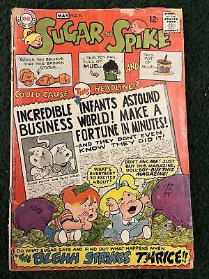 DC Comics Sugar and Spike May 1968 No. 76