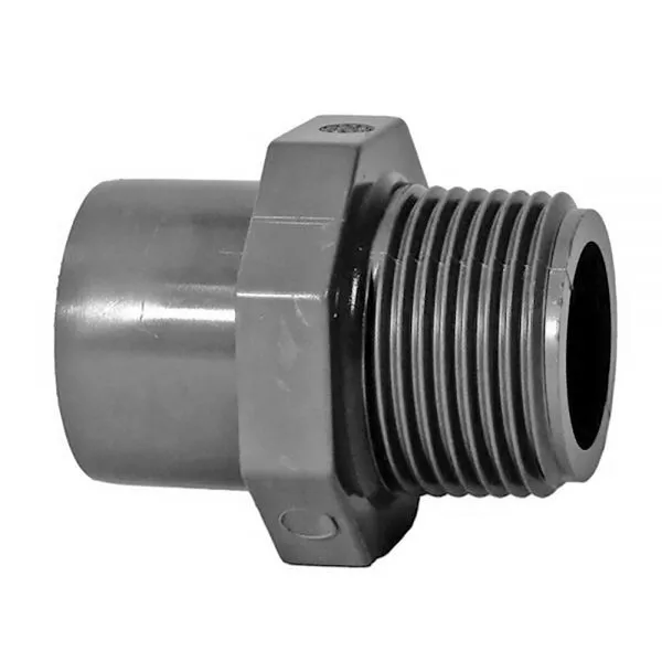 Durapipe Abs Adapter Einfach M X Gewinde F Bs 3/4"" X 1"" X 1""_________________