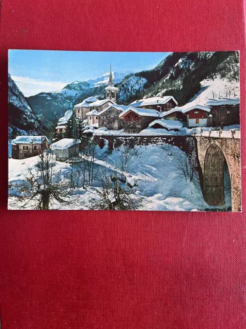 Cartolina Rimasco - In Val Sermenza  - Viaggiata 1983