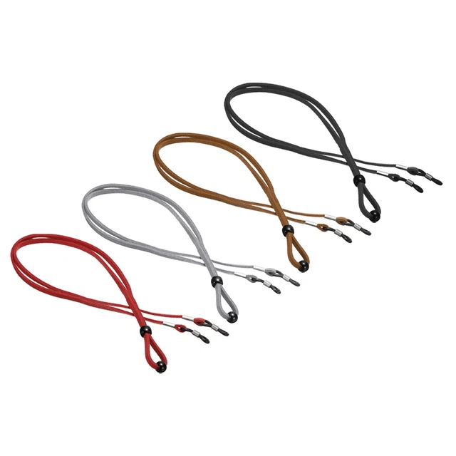 4 pz cinturino per occhiali da sole unisex regolabile supporto per occhiali 4 colori