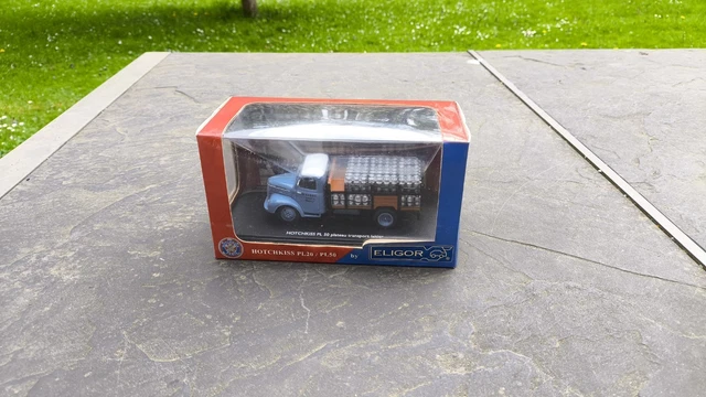 Eligor 1/43 - Hotchkiss PL70 Pompiers 4x4 CCF Guinard - Échelle 1:43 (sans Boîte)