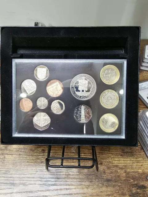 2009 Royal Mint Proof Coin Set - KEW GARDENS + COA + Box