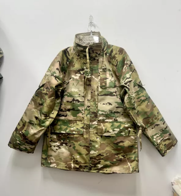 Us Army Issue Apecs Gen II Gore Tex Multicam Cold/Wet Weather Parka - Large Reg