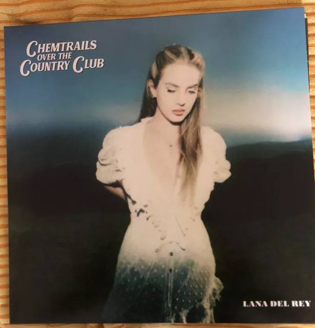 LANA DEL REY " Chemtrails Over The Country Club" Vinyle RED  + Poster.