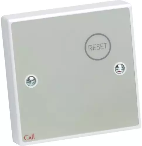 C-TEC NC809DB Series Nurse Call Button Reset Point, Single Gang, Plastic