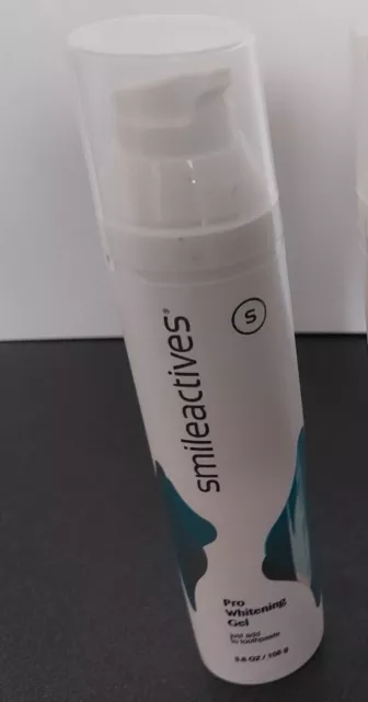 Smileactives Pro Whitening Gel Add To Toothpaste 3.8oz