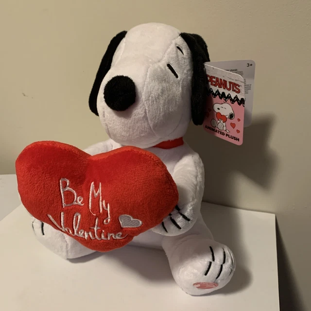 NEW SNOOPY ANIMATED Plush Valentines Day Gift 2024 CVS PEEK A BOO Music