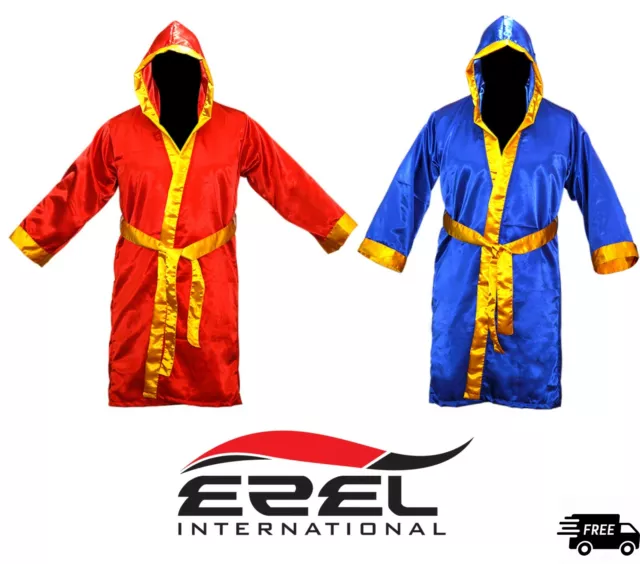 Boxing MMA Robes Stock Full Length Satin Walkout Robe