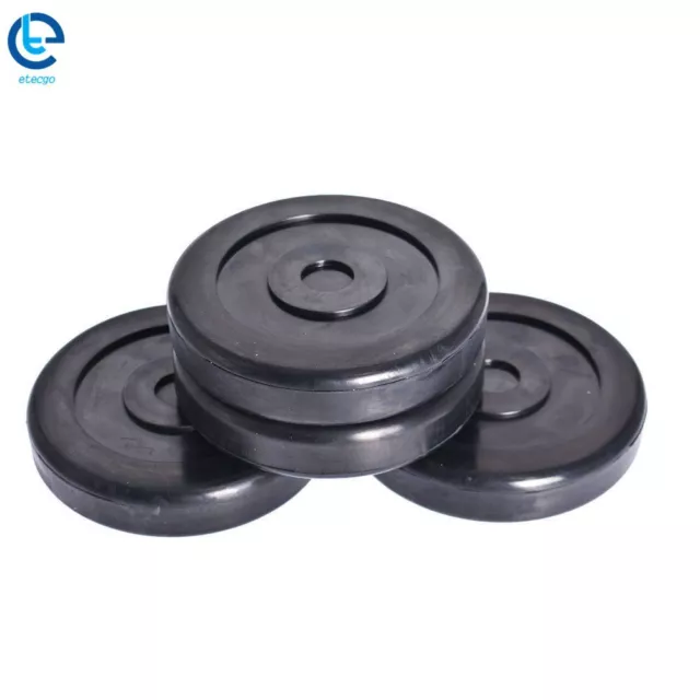 ROUND Rubber Arm Pads for BENDPAK lift DANMAR Lift SET OF 4 HD slip on # 5715017