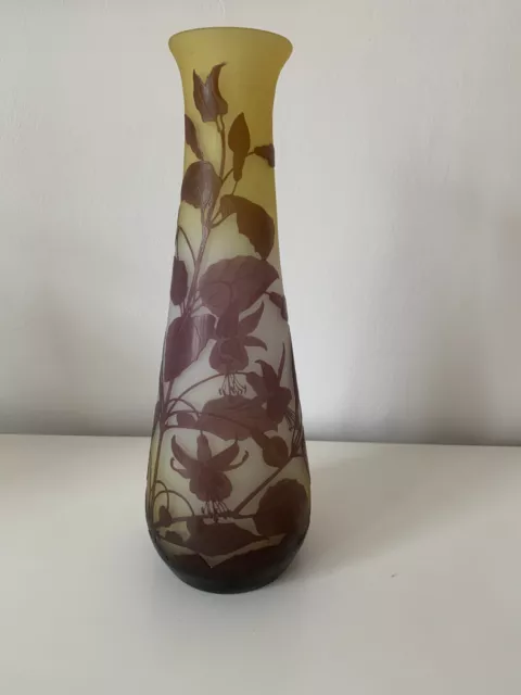 grosse Emile Galle’ Vase Original Jugendstil
