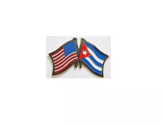 Pin's Drapeau Cuba Des États-Unis En Émail