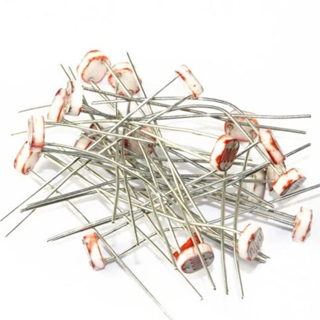 Top LDR CDS 5 mm sensore di resistenza fotoresistore resistenza dipendente dalla luce GL5516