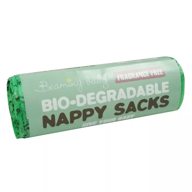 Beaming Baby Fragrance Free Nappy Sacks Roll