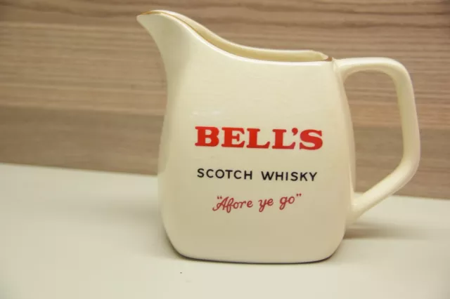 Vintage Bells Scotch Whisky Water Jug Mancave