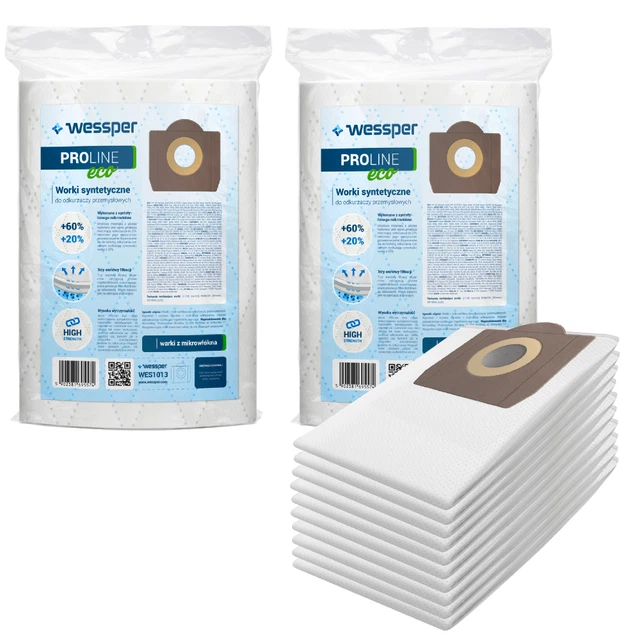 10 Sacchetti Per Aspirapolvere PARKSIDE Per PNTS 1400, 1500 A1 - Foto 4