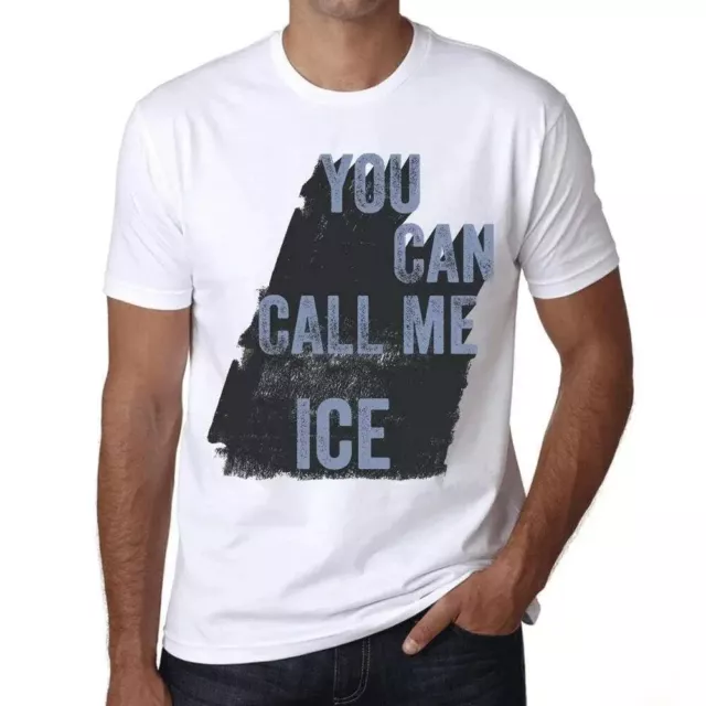 Uomo Maglietta Puoi Chiamarmi Ghiaccio – You Can Call Me Ice – T-shirt Stampa