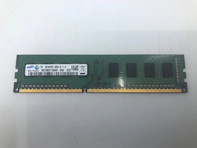 Samsung 2GB 2Rx8 PC3-10600U DDR3 Desktop Memory RAM