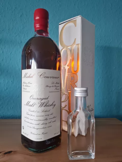 Michel Couvreur Overaged Cask Strength Malt Whisky 52% vol. -40ml Sample-