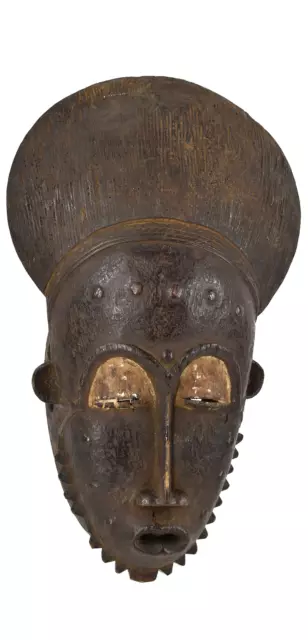 Yaure Mask with Serrated Beard Côte d'Ivoire