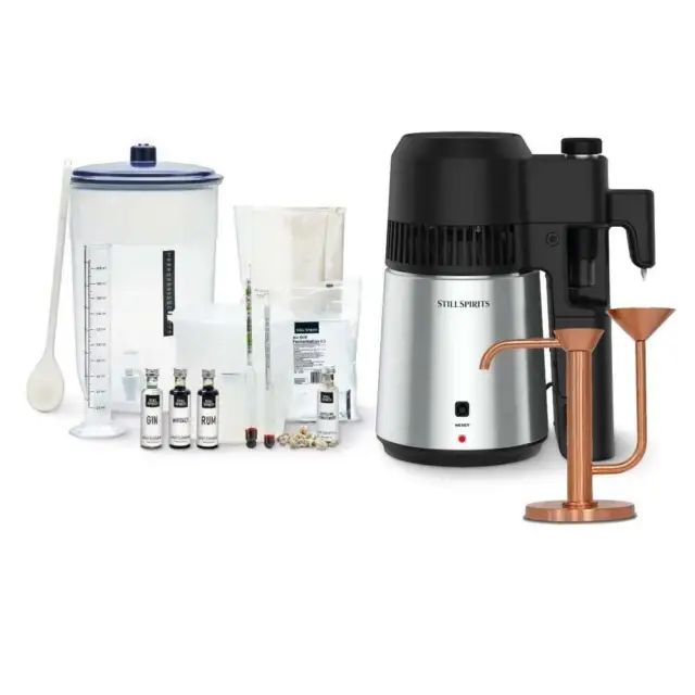 STARTER PACK Air Still Pro Complete Distillery Kit + FREE Copper Parrot