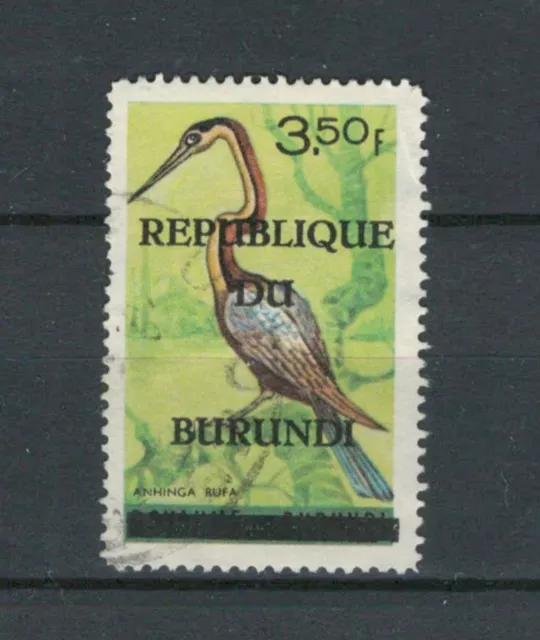 Burundi  Belgium Colonies Africa  Birds Overprinted Used Stamp Lot (Con 342)