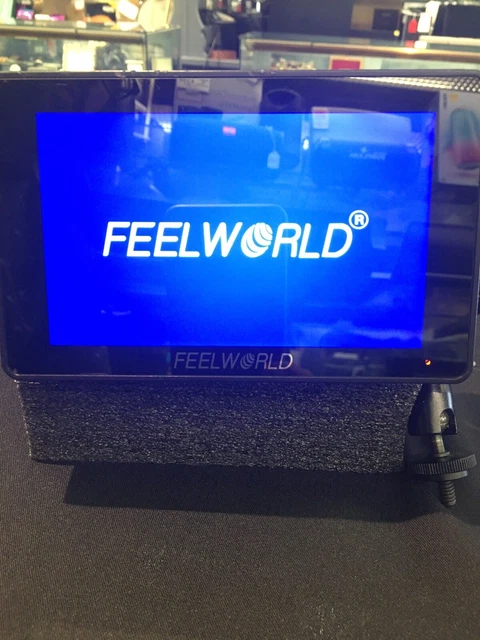 Feelworld F5 Pro Touch Screen DSLR Camera Field Monitor - Black Feelworld F5 Pro Touch Screen DSLR Camera Field Monitor - Black
