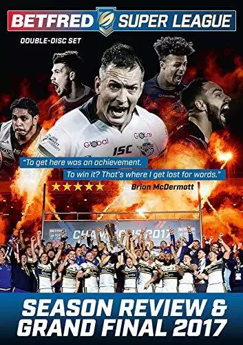 Betfred Super League 2017 Season Review & Grand Final [DVD] - DVD  Y9VG The Fast