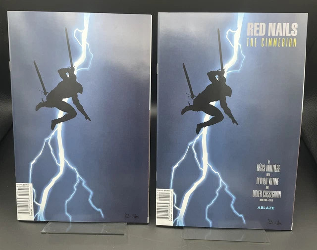 THE CIMMERIAN Red Nails #2 Dress & Virgin VARIANT (ABLAZE) Conan Dark Knight