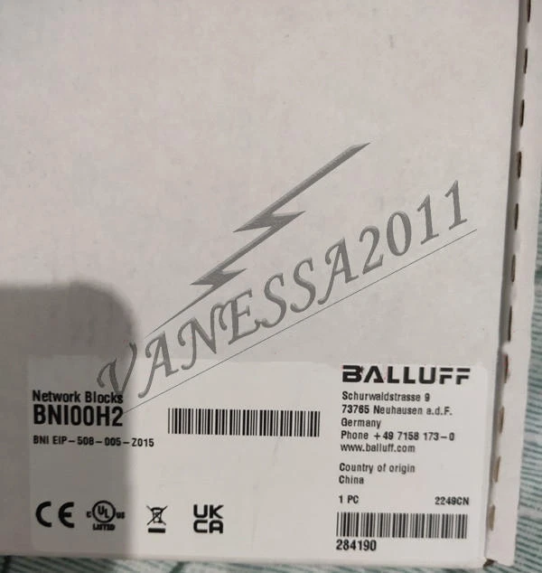 1PCS New BALLUFF BNI00H2 BNI EIP-508-005-Z015 Module