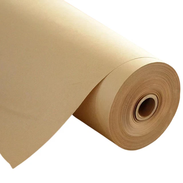 1 Roll Bouquet Painting Packing Wrapping Paper Kraft Paper Roll for DIY Wrapping