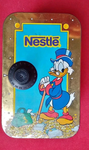 SCROOGE MCDUCK, ONCLE PICSOU, WALT DISNEY, RARE CARD COLLECTOR VINTAGE