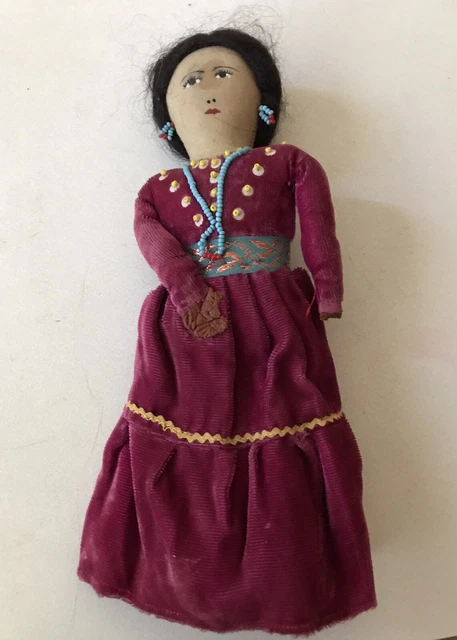 Vintage Native American Doll REPAIR