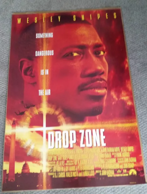 Drop Zone (1994) Original One Sheet Movie Poster 27x40 Wesley Snipes