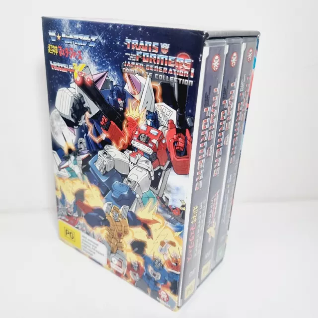 TRANSFORMERS JAPAN GENERATION 1 DVD Animation Anime Complete Collection ...