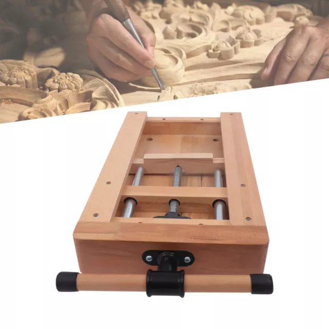 Wood Workbench Desktop Woodworking Vise Portable Vice w/ Superior Clamping