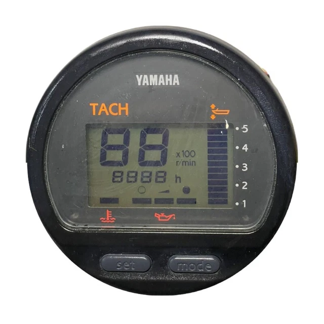 YAMAHA OUTBOARD, TACHOMETER Assembly (RD), Round Gauge, P6Y5 Tach