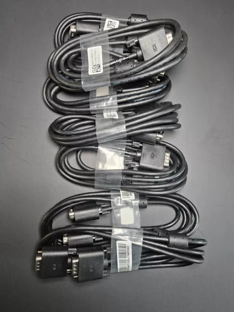 Cable Dell 5,5 pies (1,7 m) VGA macho a macho 15 pines cable de computadora