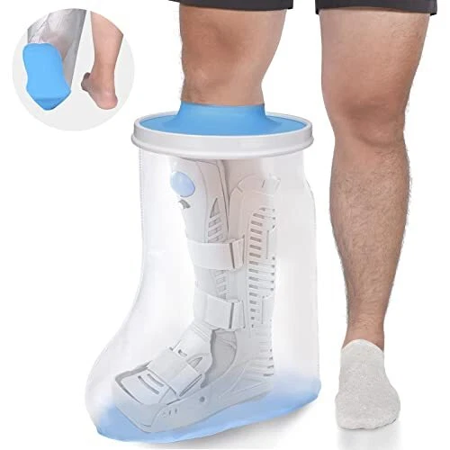 Cubierta de fundición de pierna extra ancha impermeable para ducha, extra grande XL-extra ancha