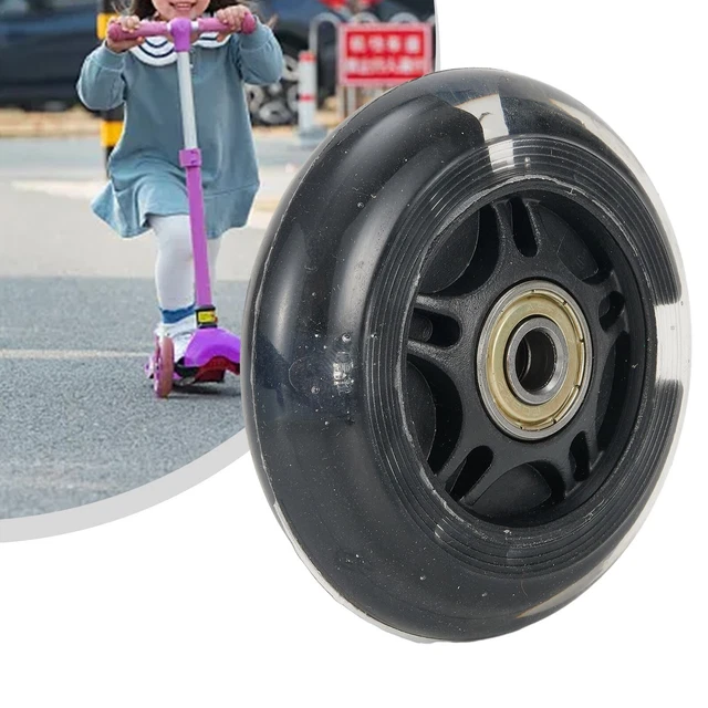 Flashing Lights Back Rear Wheels LED Flash Wheel Mini PU New Practical