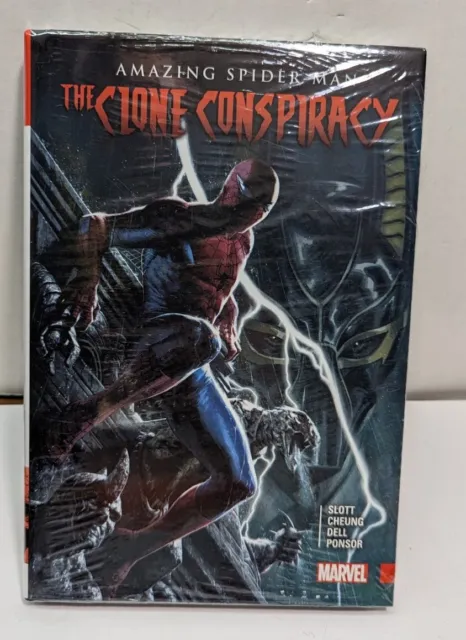 New Factory Sealed Amazing Spider-Man-The Clone Conspiracy HC Marvel Comics Nice