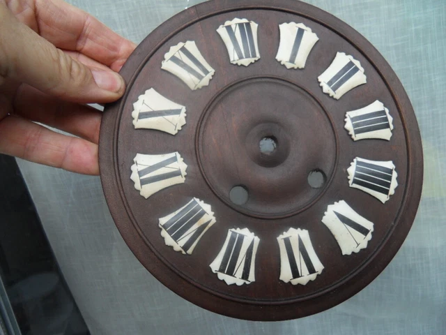 Roue De Pendule ZENITH 6033 - Pièce Horlogère Suisse En Acier Laiton Argenté