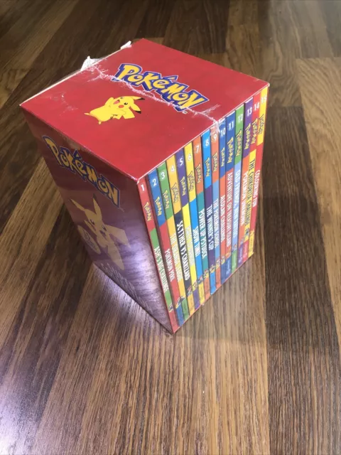 Pokemon Super Series Books 1-15 Box Set Tracey West Paperback NEW SEALED Pikachu