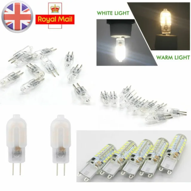 G4 G9 LED Bulbs Halogen ECO Capsule Lamp Clear 2/5/10/20/25/40/60W Energy Saving