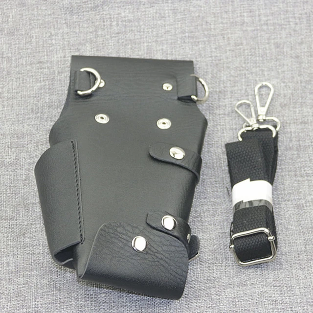 Infermiera forbici-organizer borsa da cintura borsa da parrucchiere in pelle