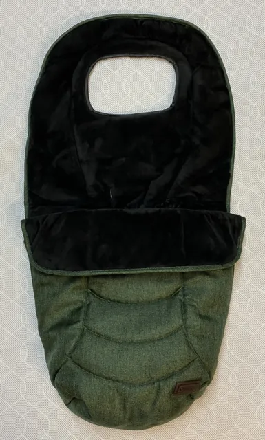 BabyStyle Oyster 3 Footmuff / Cosy Toes - Alpine Green - Great Condition