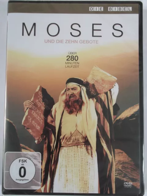 DVD Die Bibel-Moses und die Zehn Gebote gebraucht