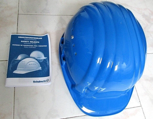 Elmetto da lavoro taglia regolabile SCHUBERTH made in Germany casco protezione