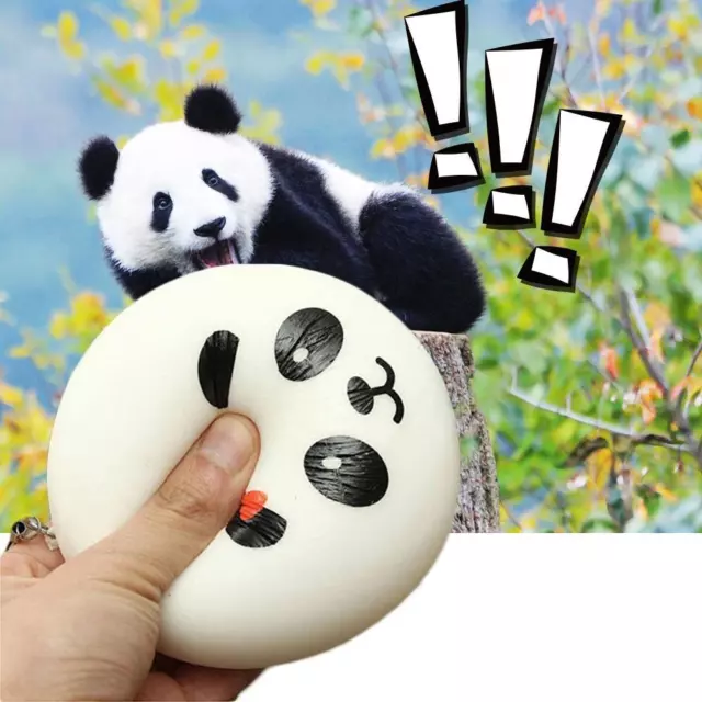 Panda Squeeze Squishies Spielzeug Toys Stressball Antistressball Knautsch CB