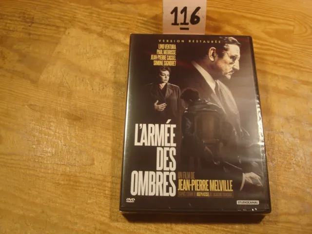 DVD : L'Armée Des Ombres - Jean Pierre Melville / Lino Ventura / Neuf
